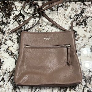 kate spade all leather shoulder bag/crossbody